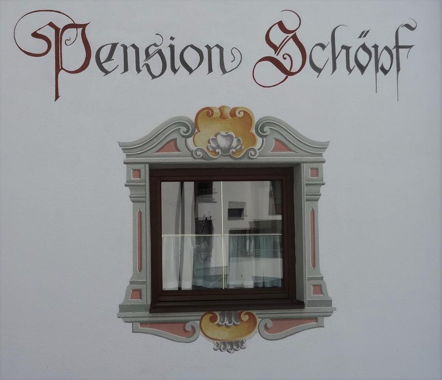 Hotel Pension Schöpf Arzl im Pitztal Exterior foto